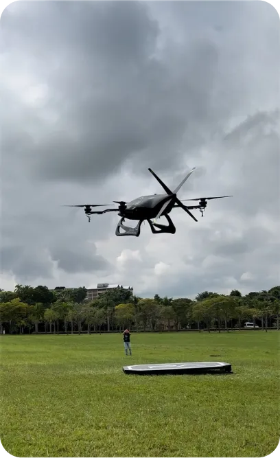 First flight and $3M Series A